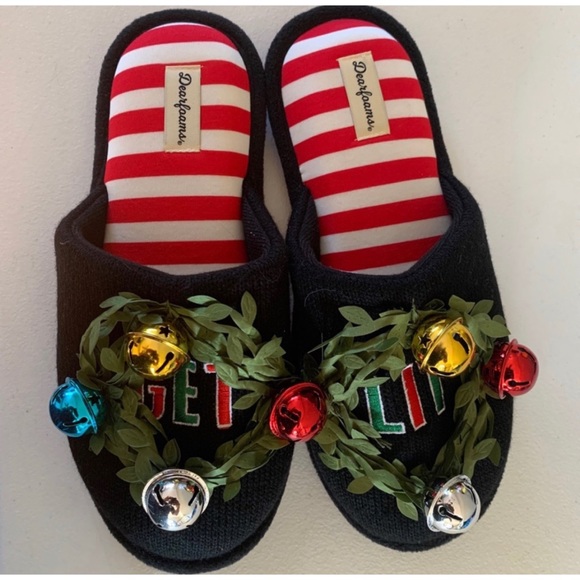 dearfoam christmas slippers
